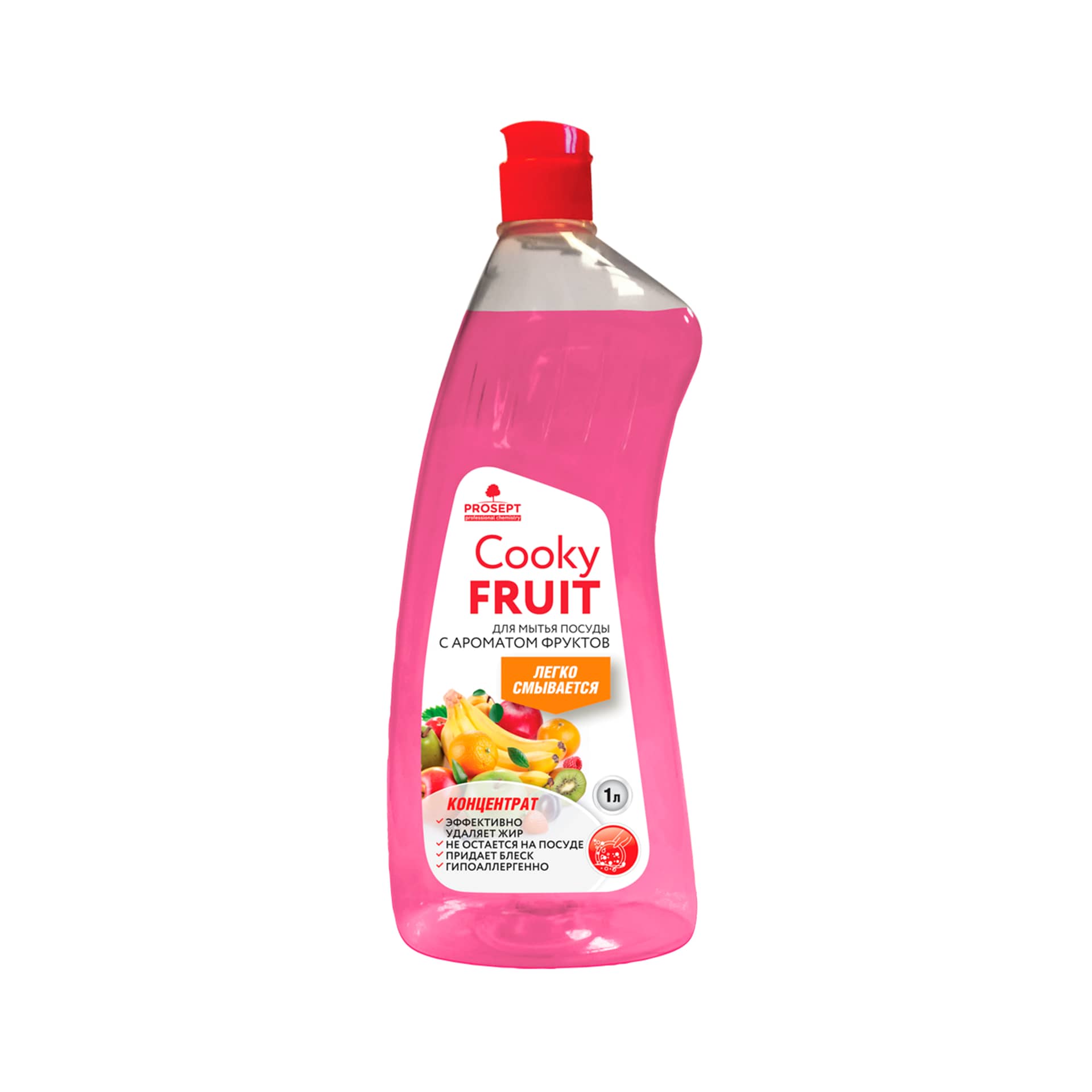 Гель для мытья посуды с ароматом фруктов Prosept Cooky Fruit 1л 127-1
