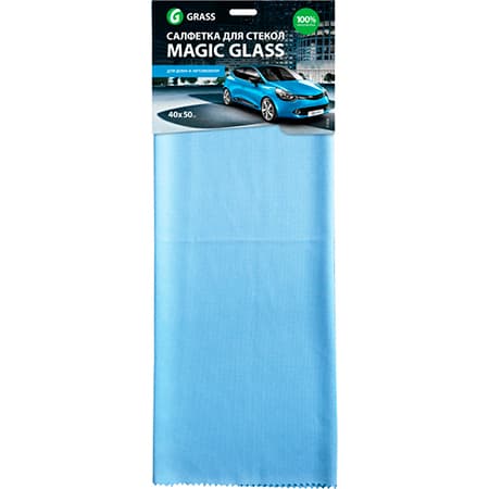 Салфетка для стекол Magic Glass 40х50см 0308