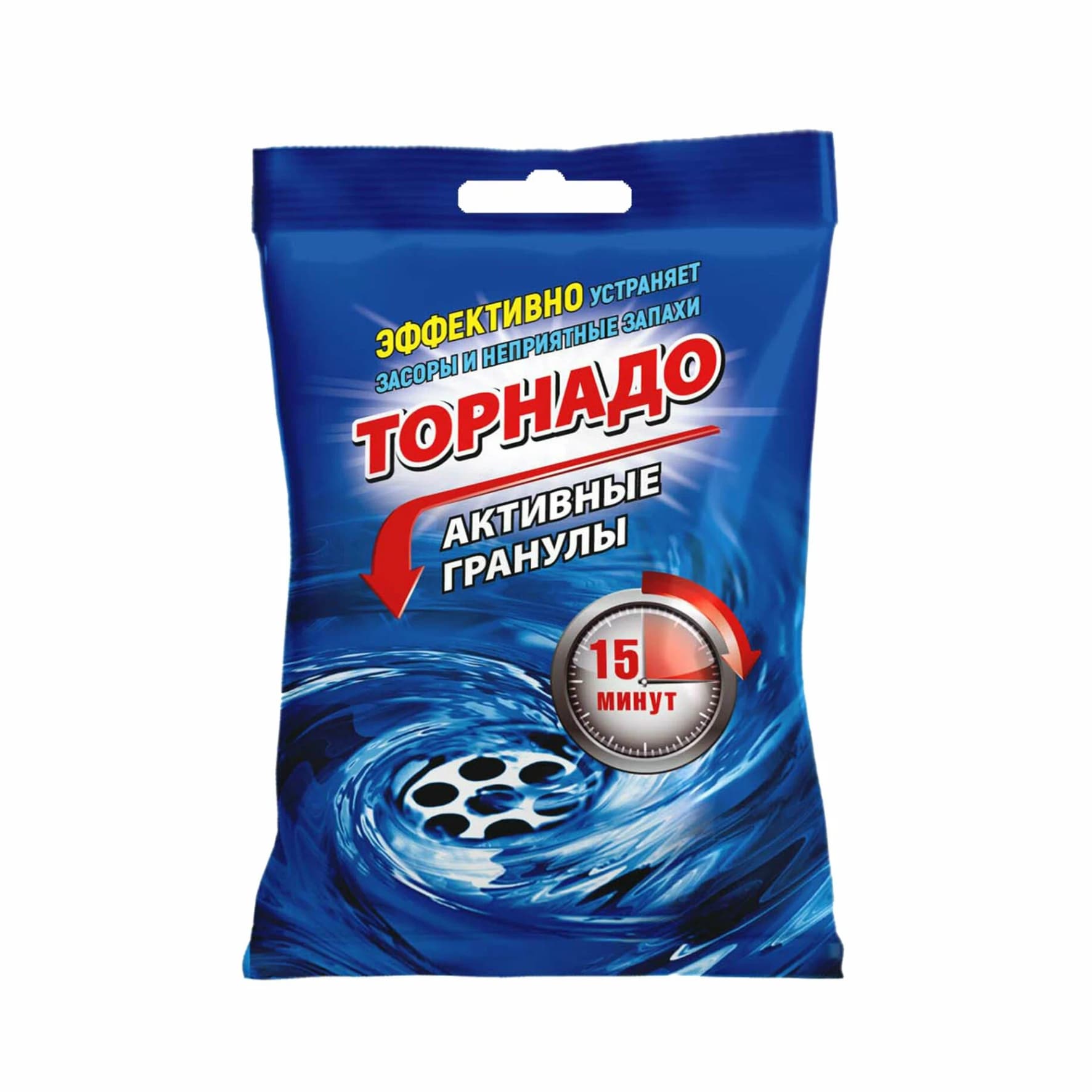 Средство от засоров Крот Торнадо 70г