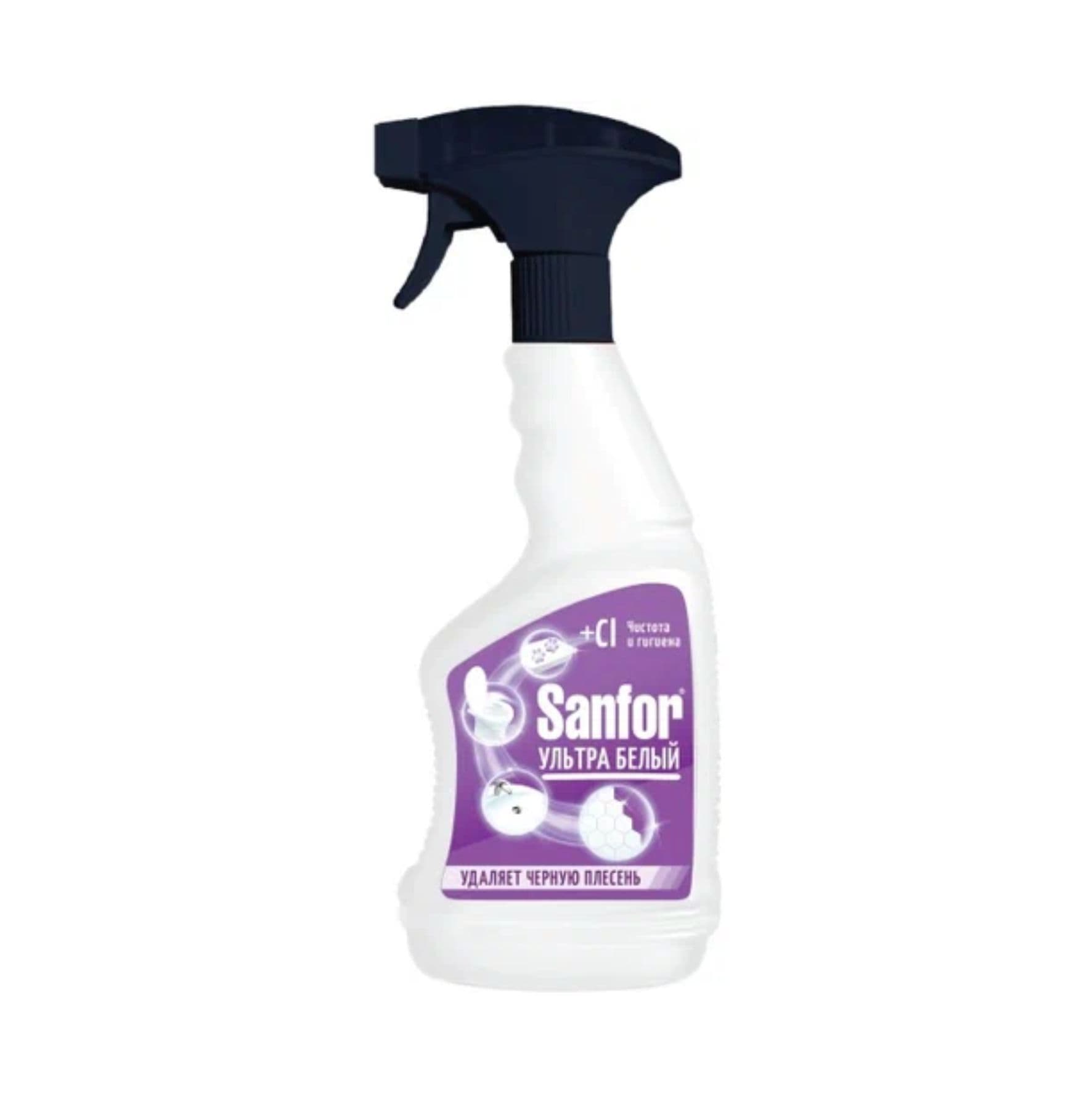 Спрей Sanfor Ультра белый против черной плесени 500мл 18396