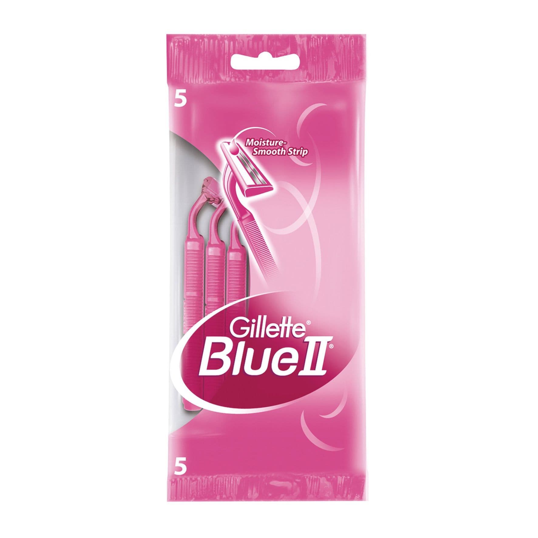 Бритвы Gillette Blue одноразовые женские (5 шт.)