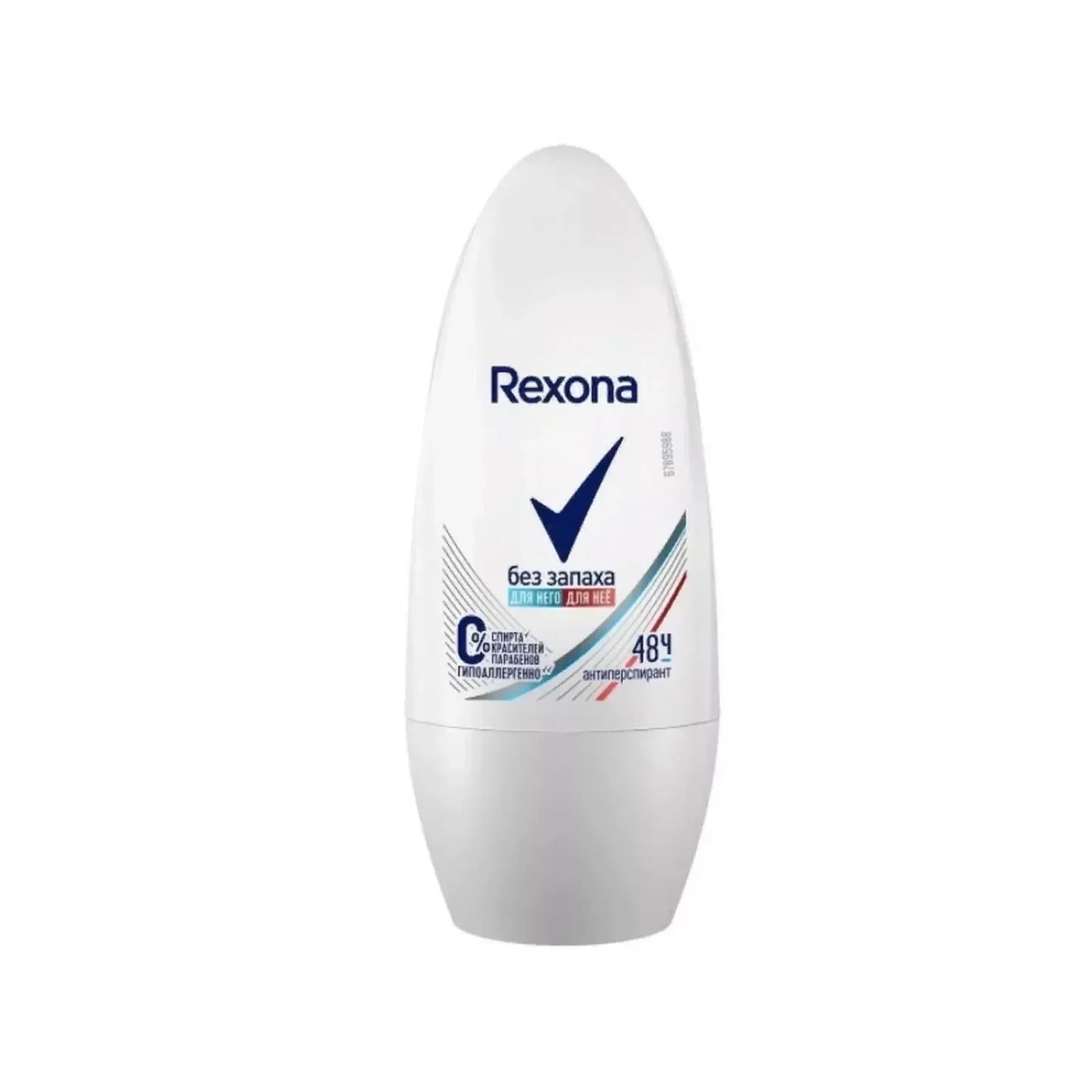 Дезодорант Rexona без запаха, ролл 50мл
