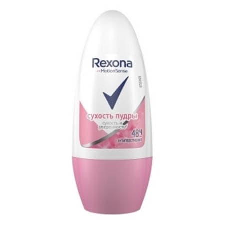 Дезодорант Rexona Сухость пудры, ролл 50мл