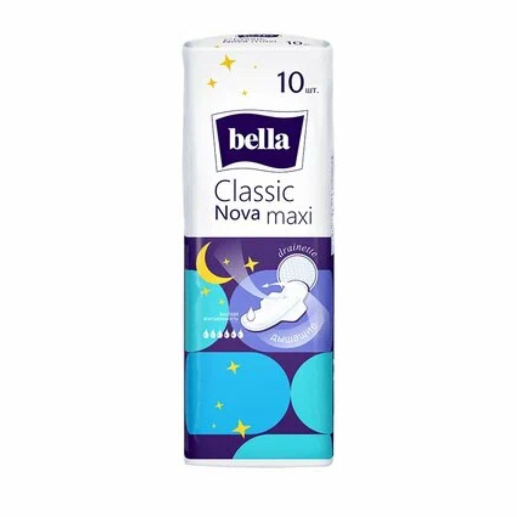 Прокладки Bella Nova Classic Maxi 10шт. (5к.) MW10-Е04