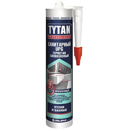 Герметик Tytan Professional силиконовый Санитарный UPG 280мл. (бесцветный) 87607/12