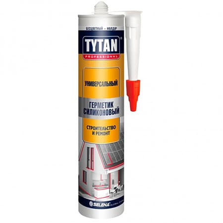 Герметик Tytan Professional силиконовый Универсальный 280мл. (белый) 07899/12