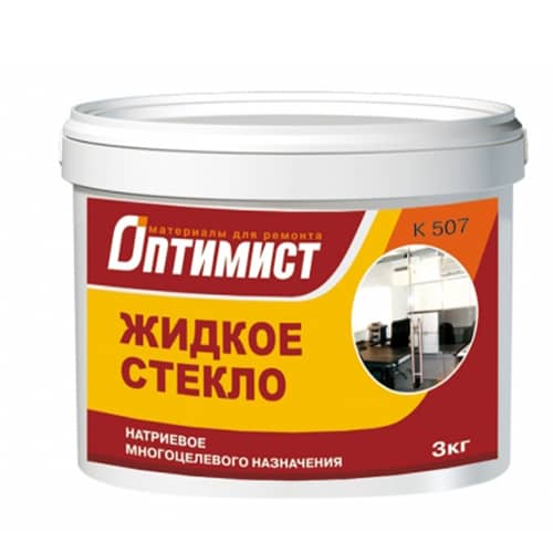 Стекло жидкое натриевое 3кг. K 507/100