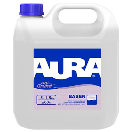 Грунт универсальный глубокого проникновения Aura Basen 5л./100