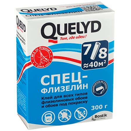 Клей обойный Спец-Флизелиновый Quelyd 300г/30