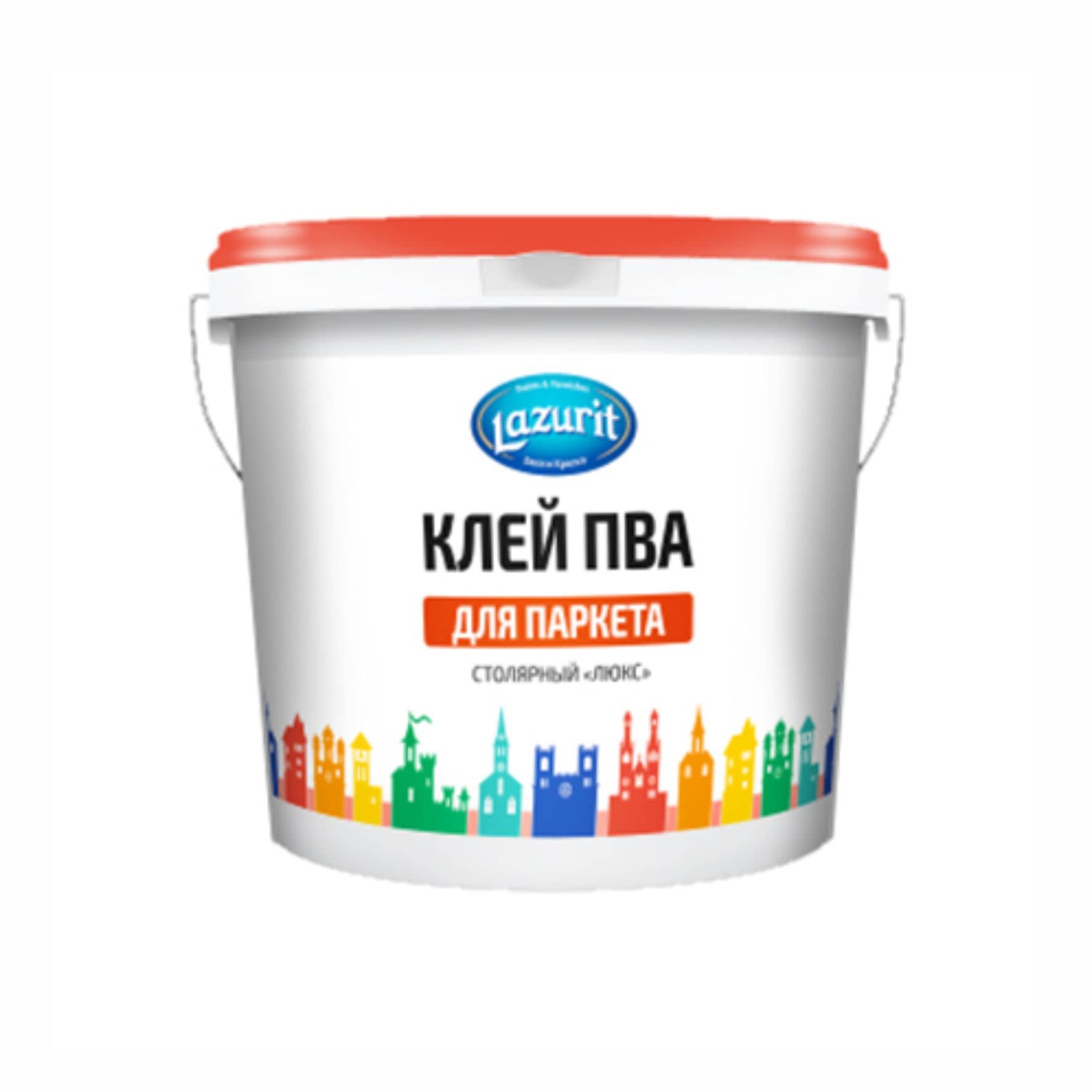 Клей ПВА Lazurit для паркета столярный Люкс 10кг