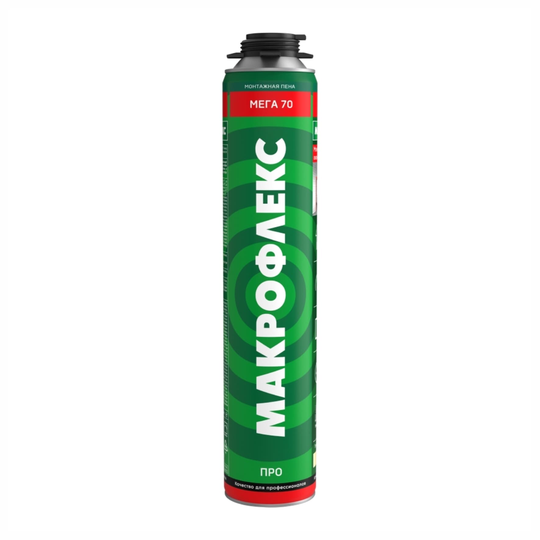 Монтажная пена Makroflex Мега 70 профессиональная 880мл 3048185/12