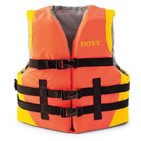 Intex, Жилет для плавания с пенопл. встав., 23-41кг, обх.груди 64-74см