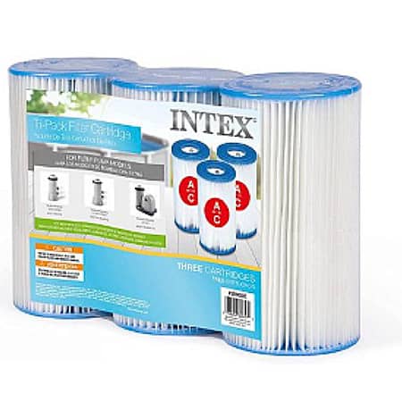 Intex, Картридж "А" (блок из 3 шт) для фильтр-насосов 28604, 28638, 28636 и хлоргенератора 28