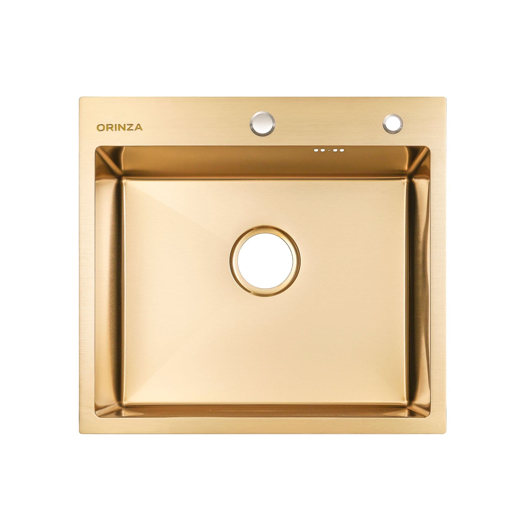 Кухонная мойка ORINZA.550.505.GOLD из нержавеющей стали