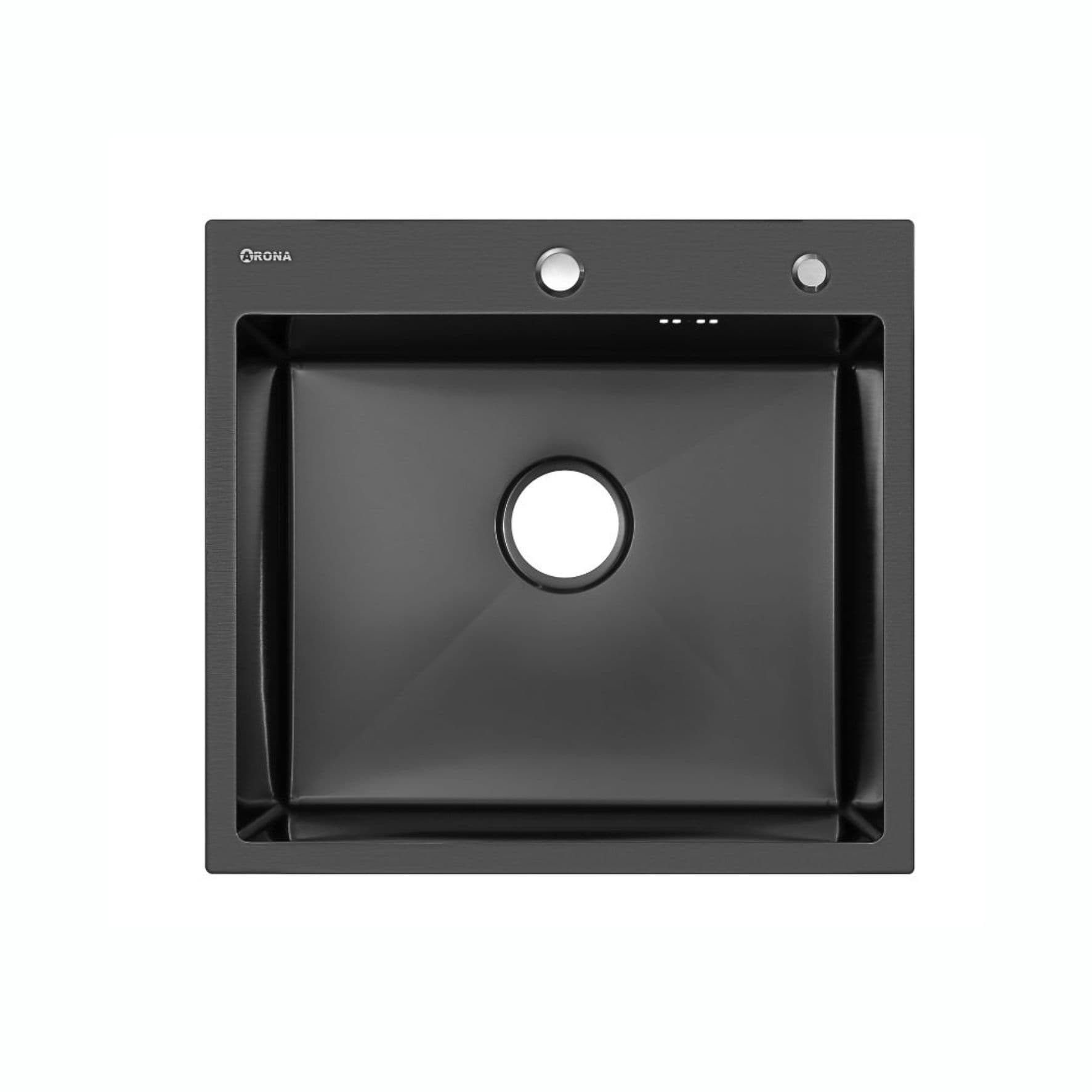 Мойка ARONA ARS 550*505 BLACK PVD NANO