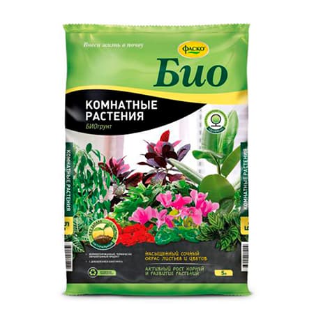 Грунт для комнатных растений Фаско БИО 5л