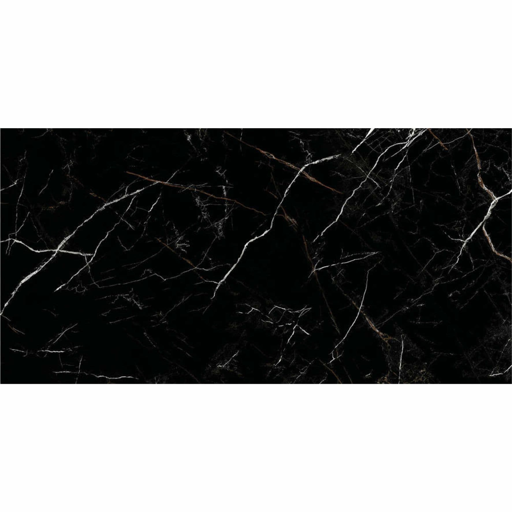 Керамогранит Cersanit Nero 60x120 полированный HG черный ректификат 17442