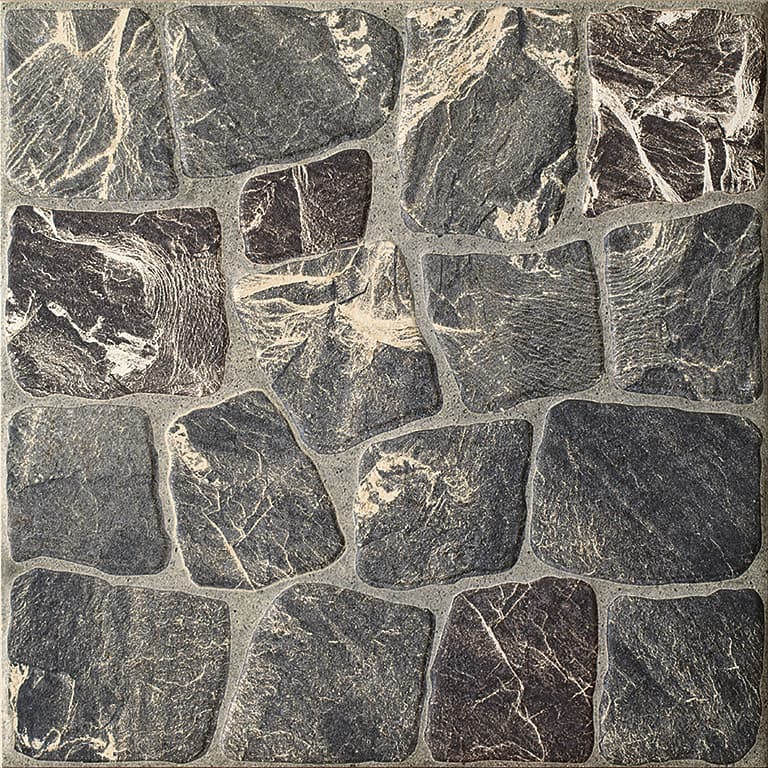 Керамогранит Cersanit Vilio Graphite 29.8x29.8 рельеф темно-серый 17285/1,154м2