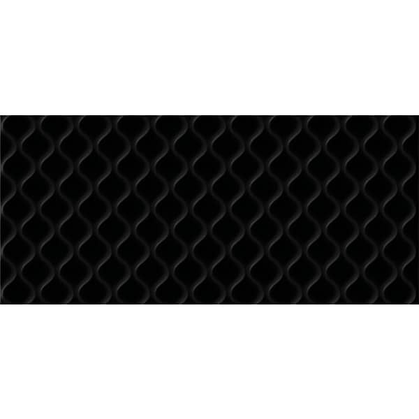 Облицовочная плитка Cersanit Deco 29.8x59.8 рельеф, черный DEL232D