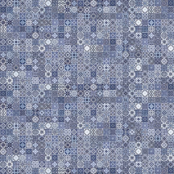 Керамогранит Cersanit Hammam 42x42 голубой HA4R042D/16105/17171