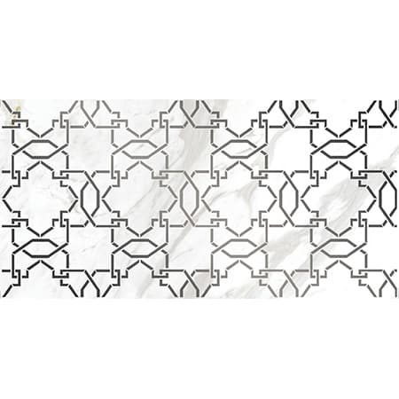 Вставка Cersanit Royal Stone 29.8x59.8 узор белый А16015