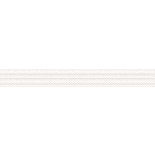 Бордюр Cersanit Tiffany 5х44 белый TV1J051