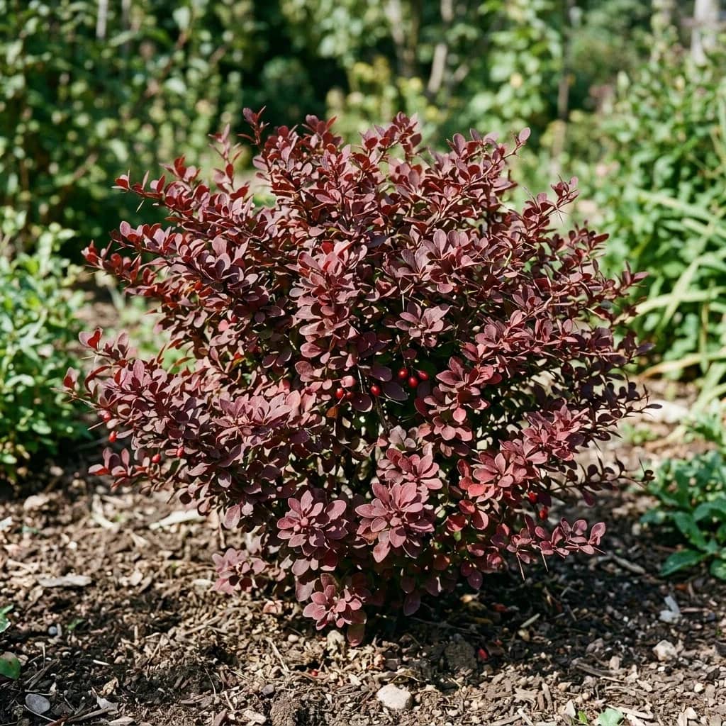Барбарис Тунберга "Дартс Ред Леди" (Berberis thunbergii "'Dart's Red Lady") с5