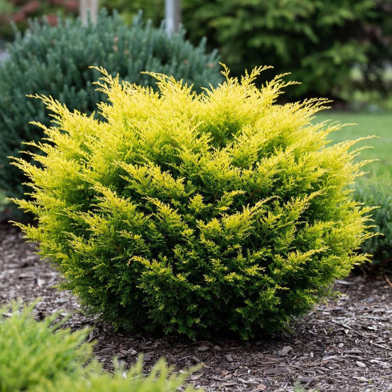 Можжевельник Пфитцериана "Ауреа" (Juniperus Pfitzeriana "Aurea") с3