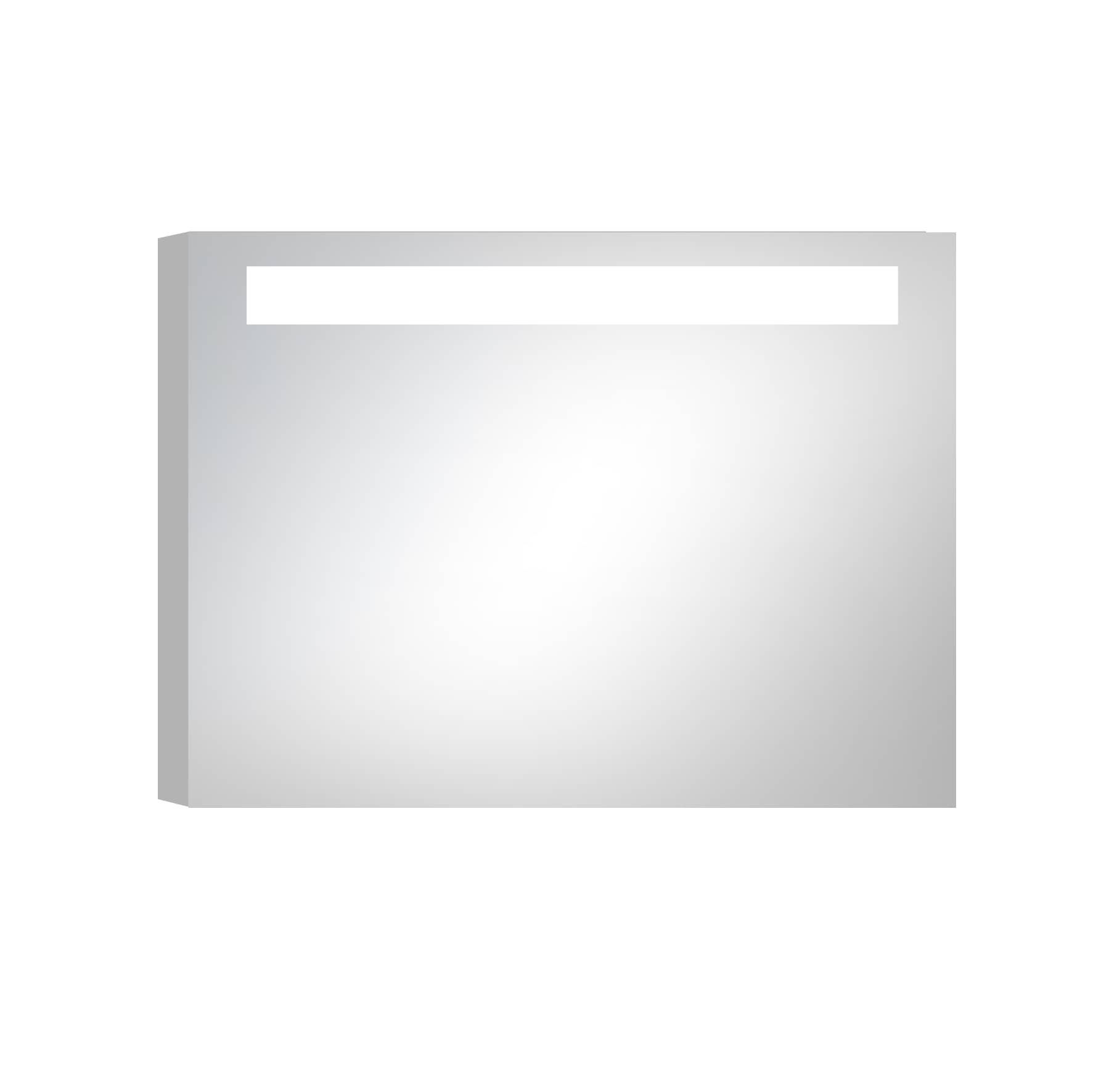 Зеркало 385 с LED подсветкой 6500К 9,6 Вт/м 50х60см с кнопочным выключателем