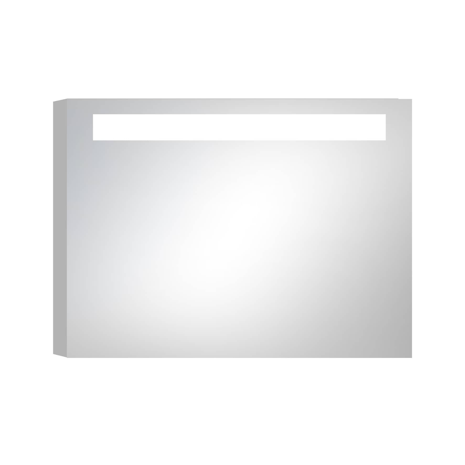 Зеркало 385 с LED подсветкой 6500К 9,6 Вт/м 60х80см с кнопочным выключателем