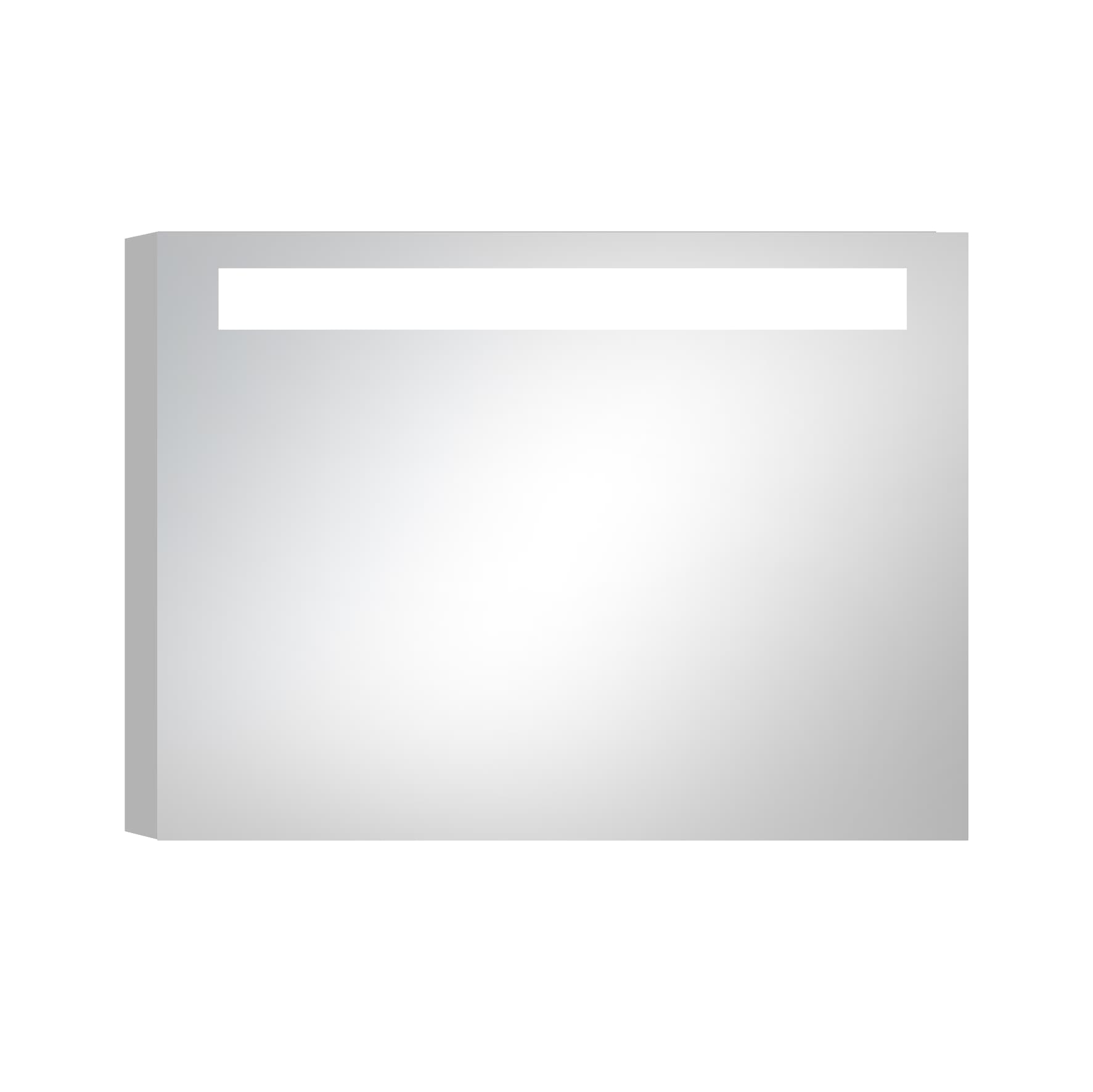 Зеркало 385 с LED подсветкой 6500К 9,6 Вт/м 60 х 80 см с кнопочным выключателем