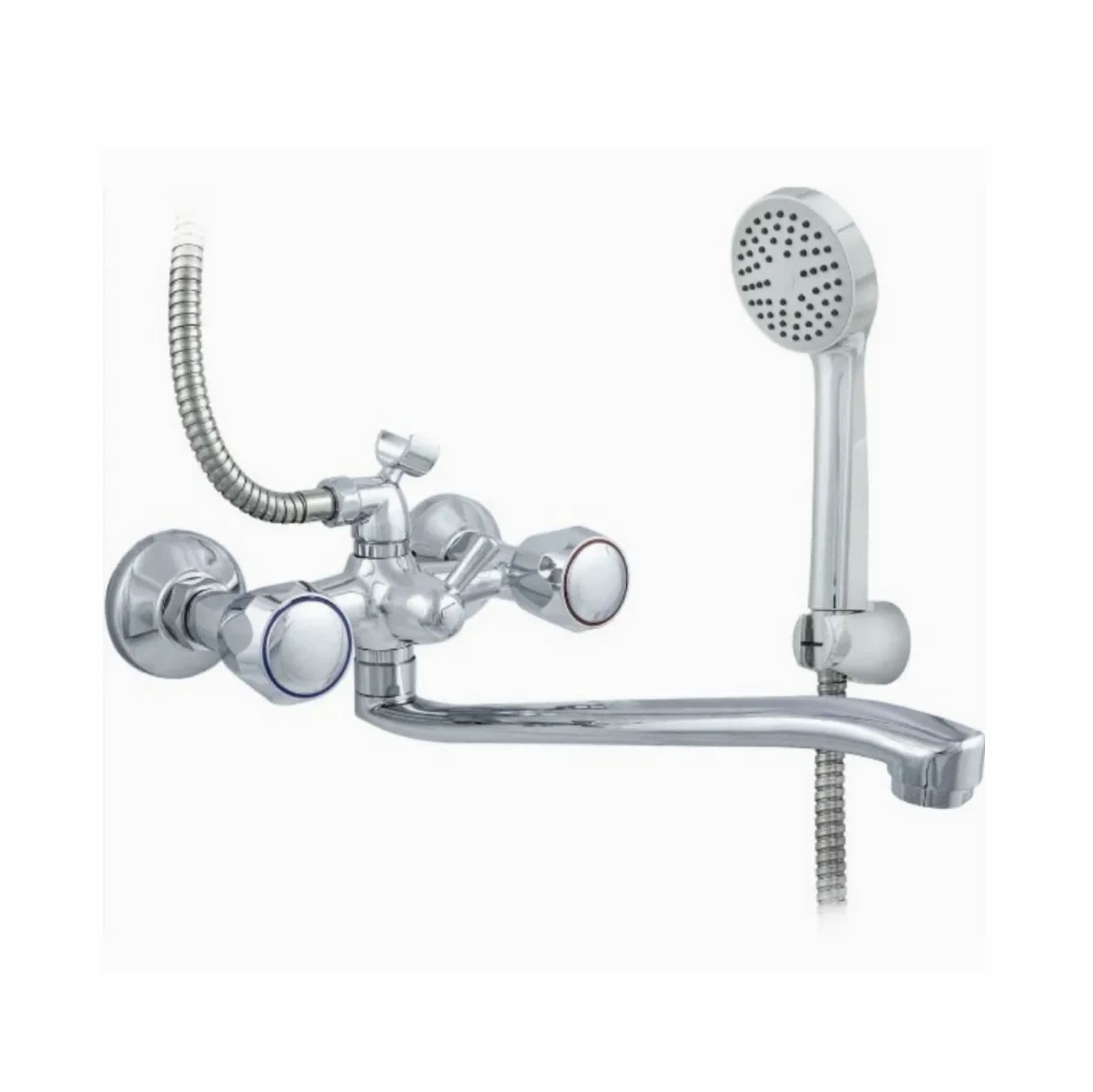 Душевая система Стандарт ЦС-СМ 600/5-4 К М Крест с излив D 24 L-220 D24 №2 D200