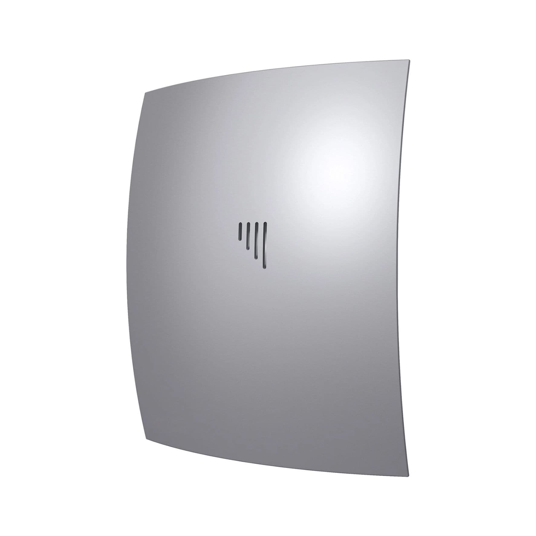 Вентилятор накладной BREEZE D100 обр.клапан Gray metal DICITI