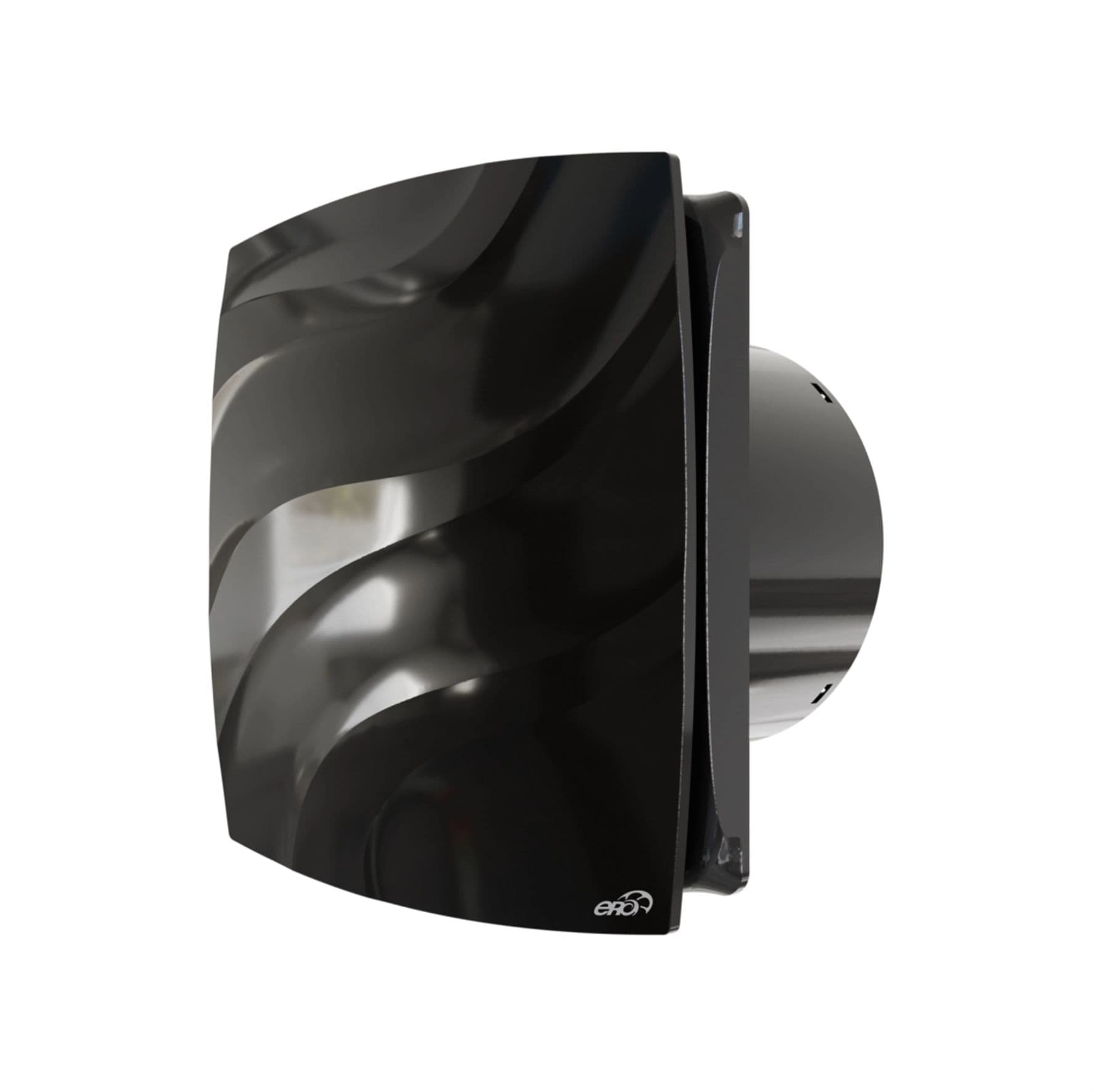 Вентилятор накладной WAVE D100 Black classic ERA