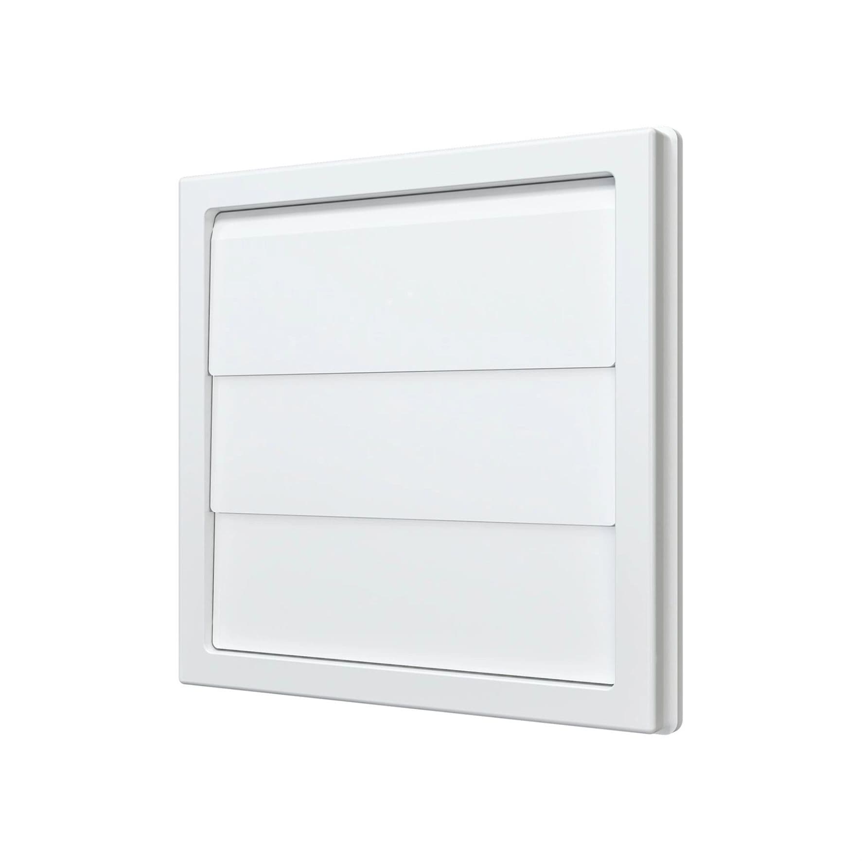 Выход стенной КФ фланец D100 жалюзи 150x150 ASA ERA
