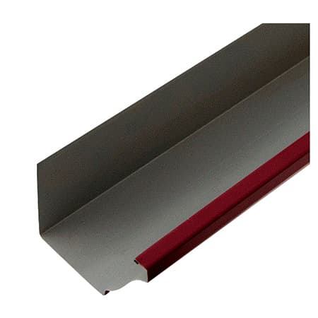 Желоб прямоугольный Vortex Lite 130 мм 3м PE RAL 3005 красное вино GRL