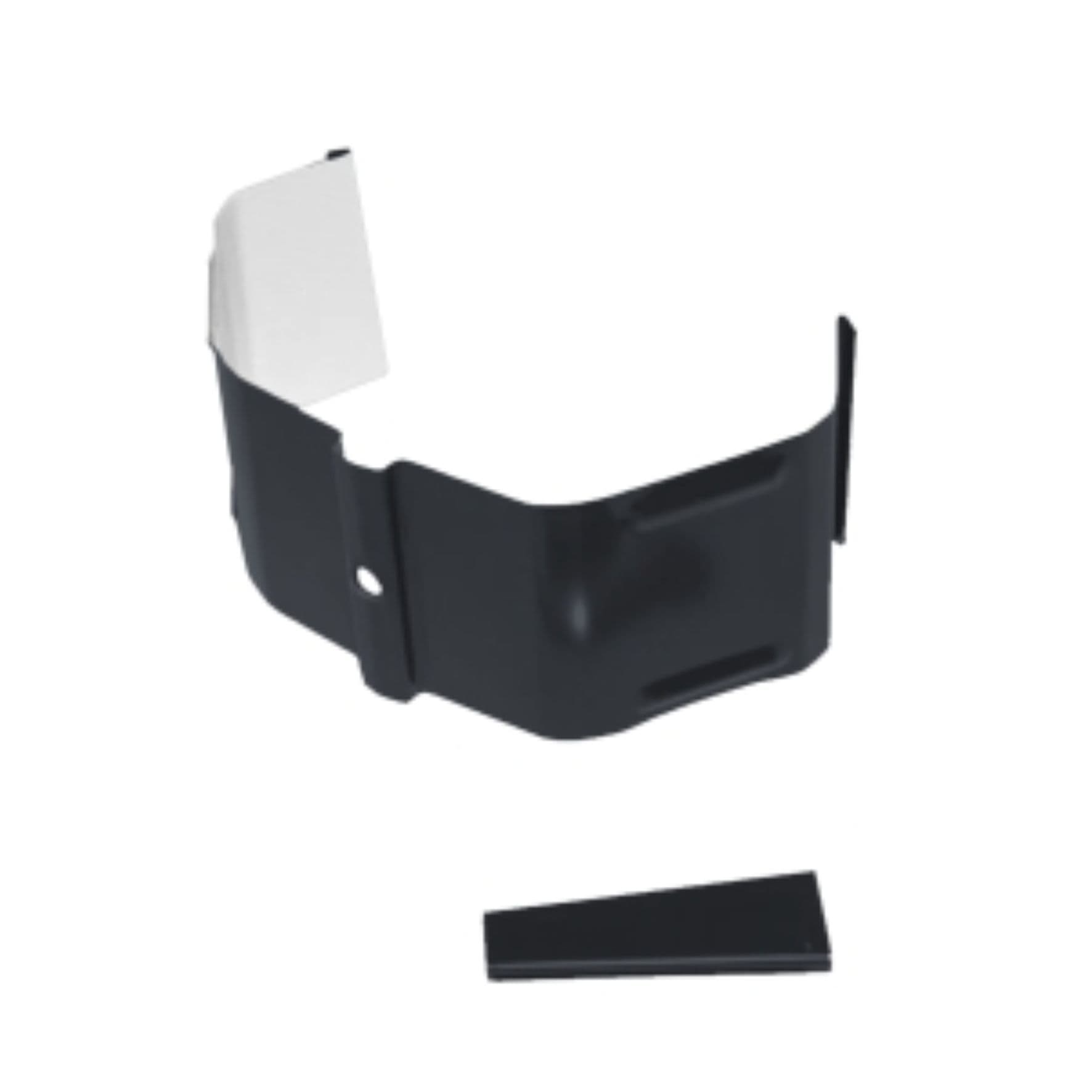 Крепление трубы для гофры на кирпич Vortex Lite PE RAL 7024 мокрый асфальт GRL