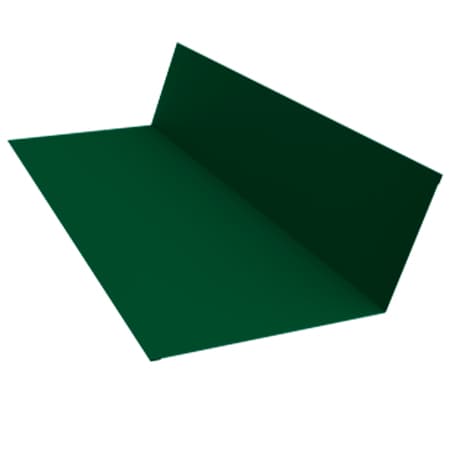 Планка примыкания 150х250 0,45 RAL 6005 зеленый мох GRL
