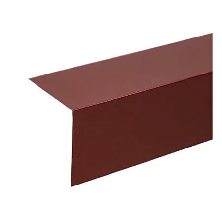 Планка карнизная 120х80 0,45 RAL 8017 шоколад GRL