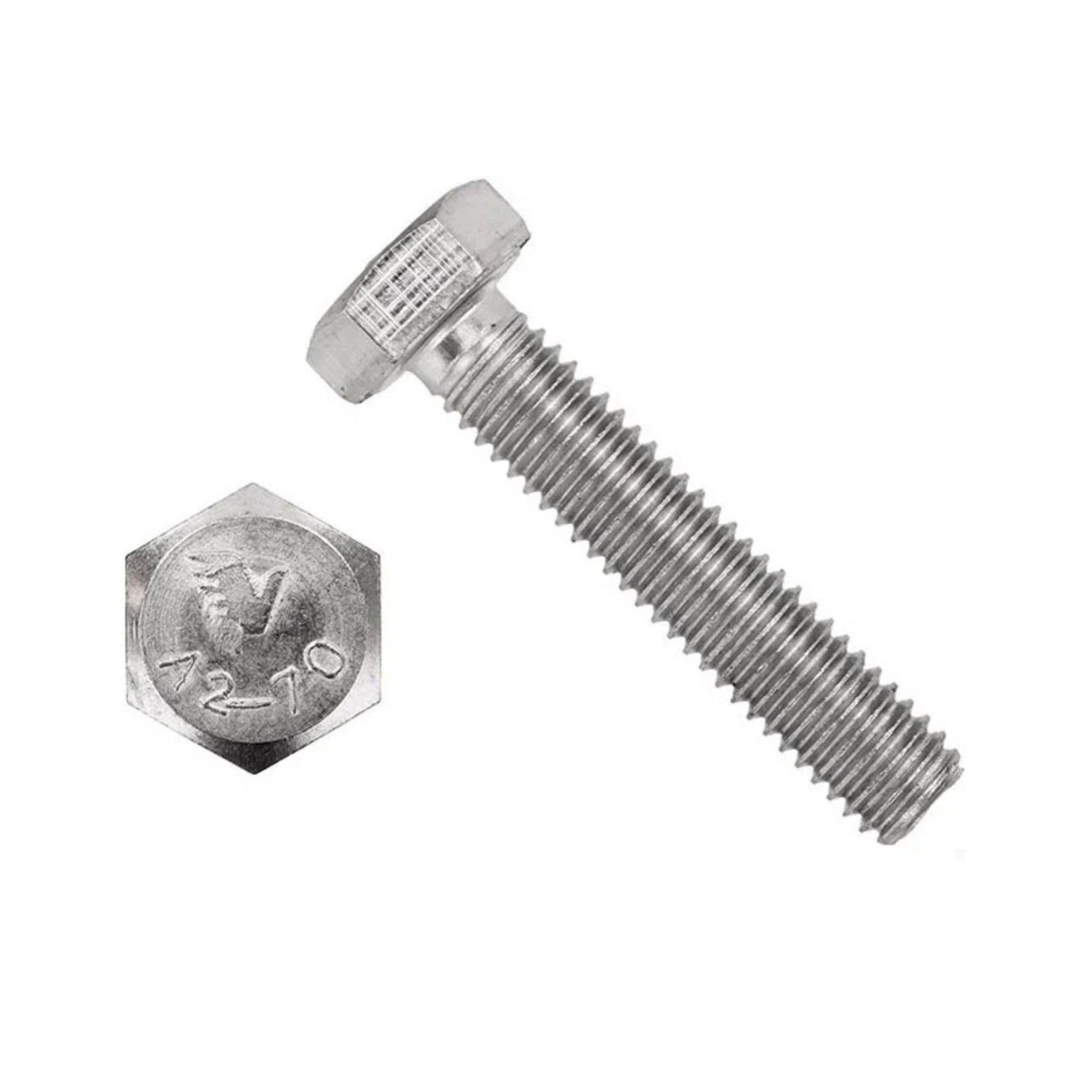 Болт DIN 933 М 8x 35 (белый цинк 3 шт) SB