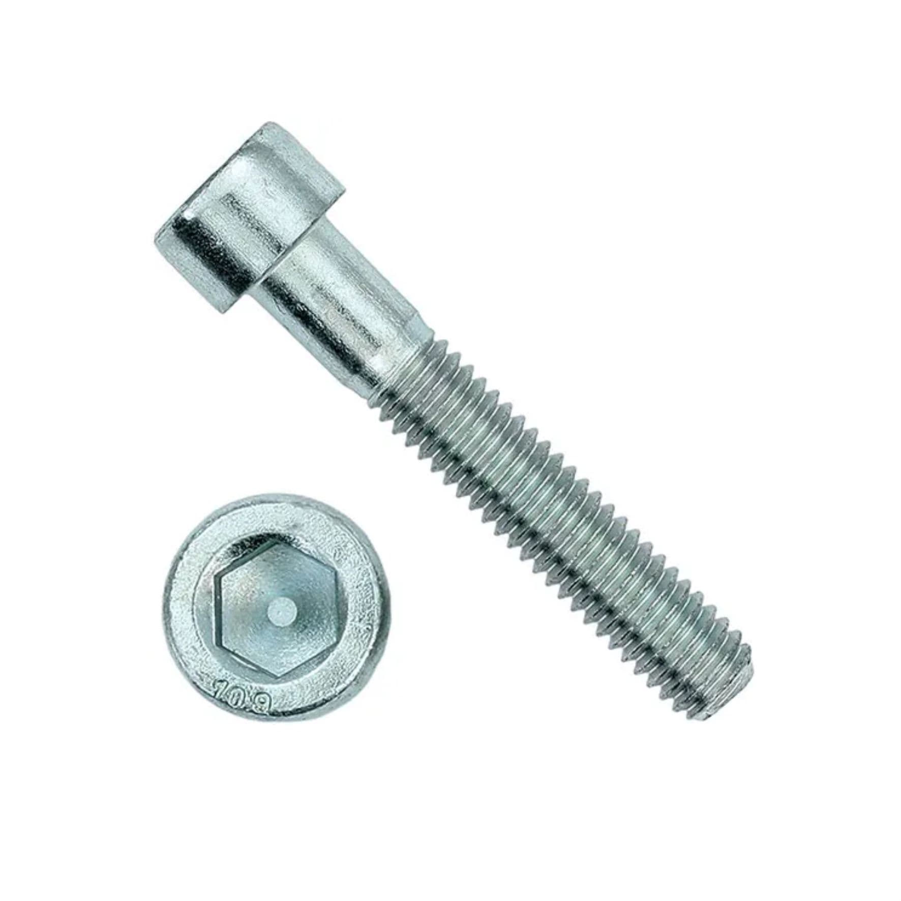 Болт с внутр. шестигр. DIN 912 М 6x40 (белый цинк 4 шт) SB