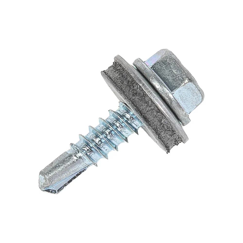 Саморез кровельный Daxmer 4,8х19 Цинк сверло №2 (уп. 250 шт)