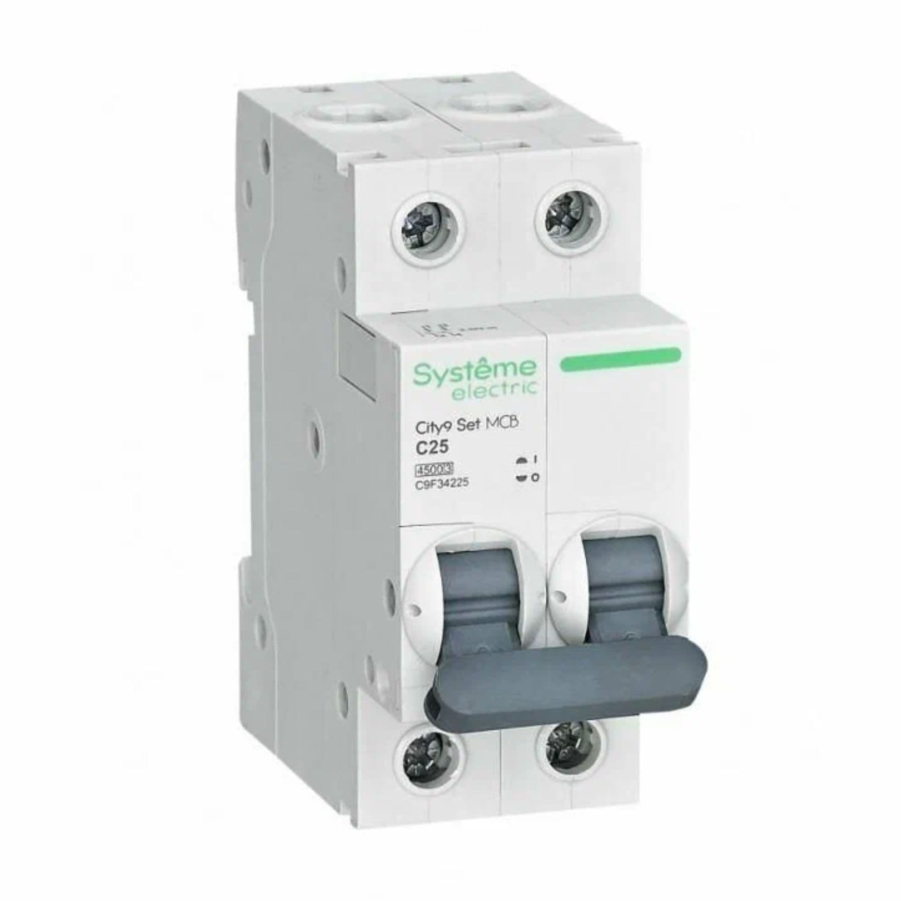 Выключатель автоматический модульный 2п C 25А 4.5кА City9 Set 230В SE C9F34225