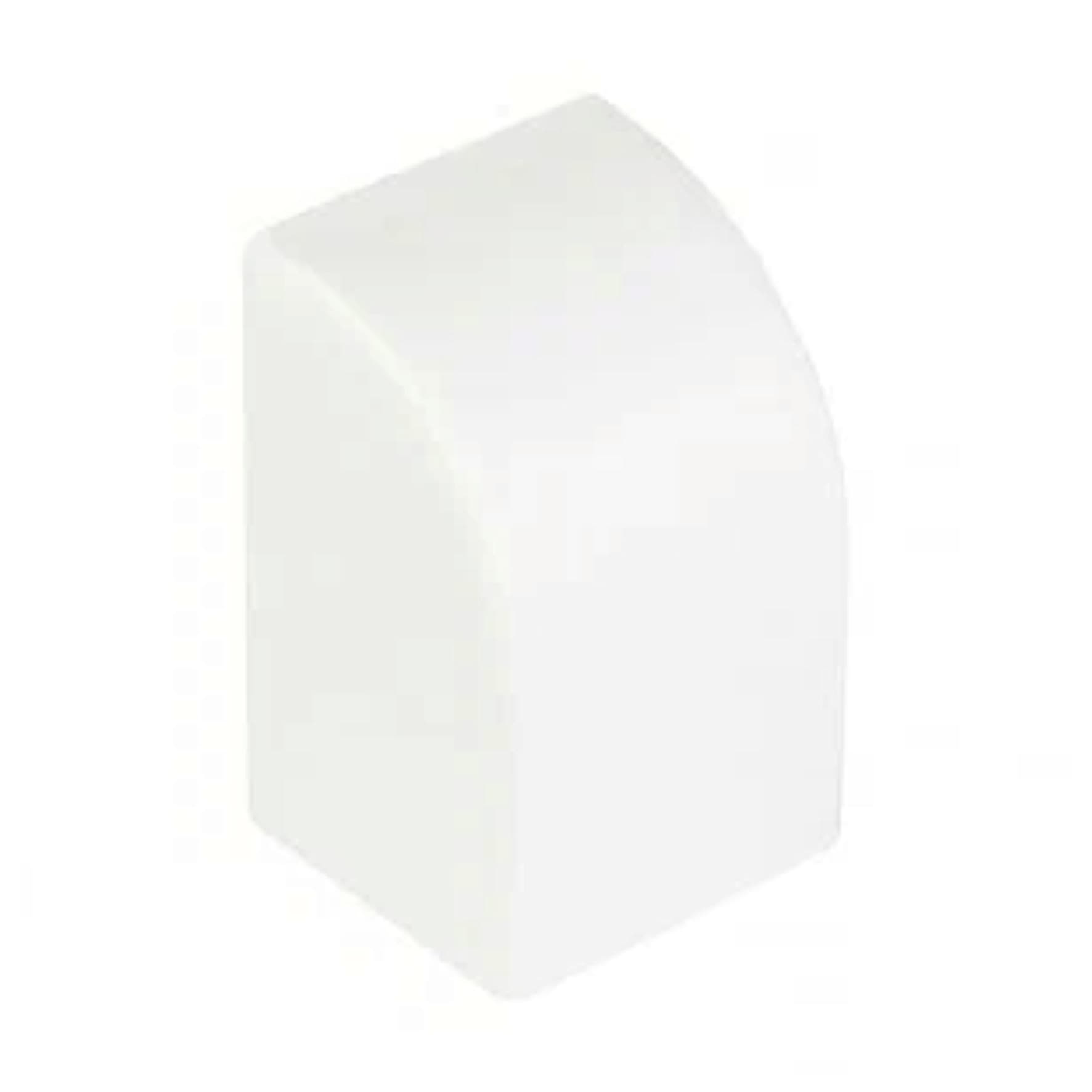 Заглушка (40х25) (4 шт) белая EKF-Plast
