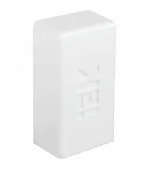 Заглушка кабельной трассы КМЗ 12х12 (4шт/компл) IEK ЭЛК