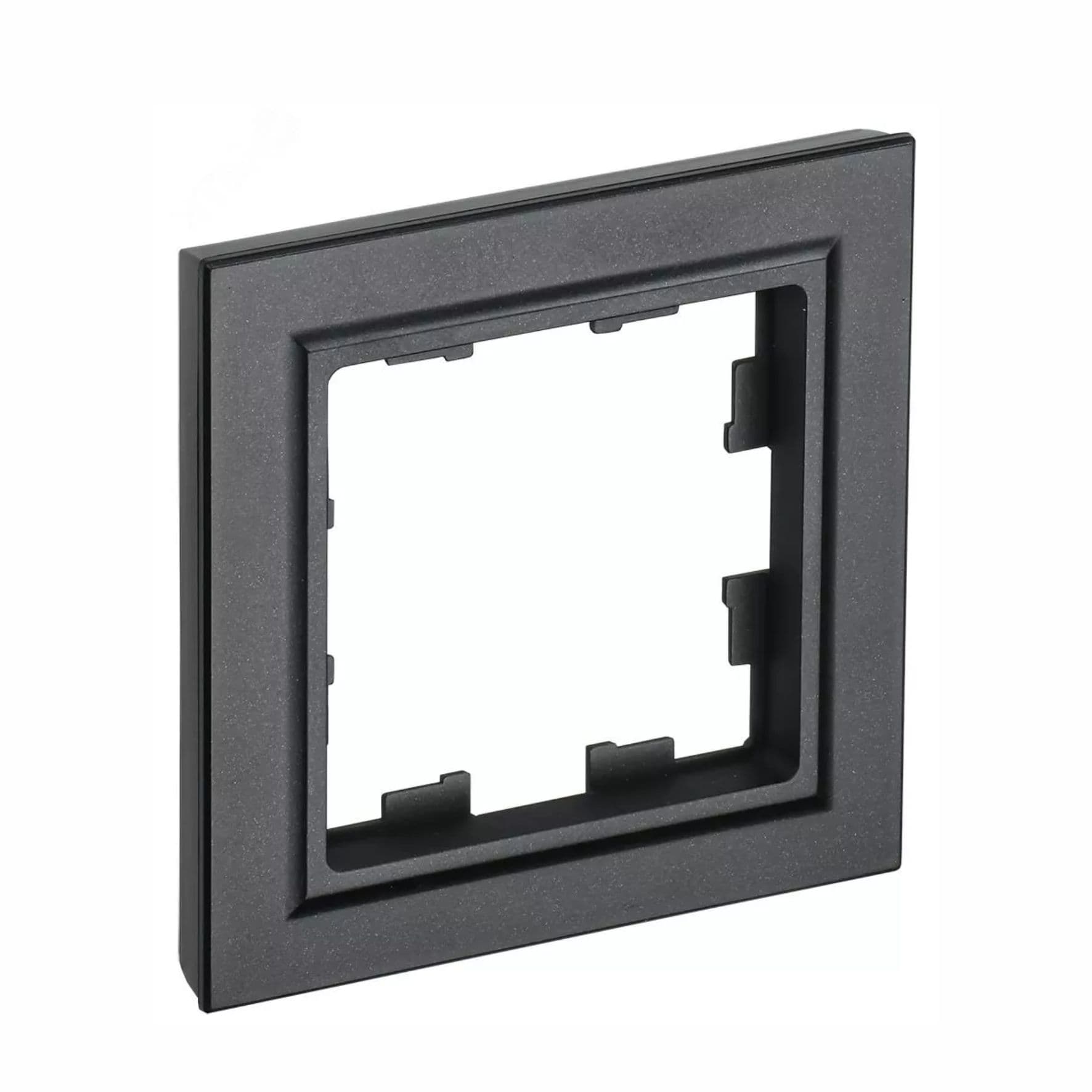Рамка 1-м BRITE РУ-1-БрЧ черн. ІЕК BR-M12-K02