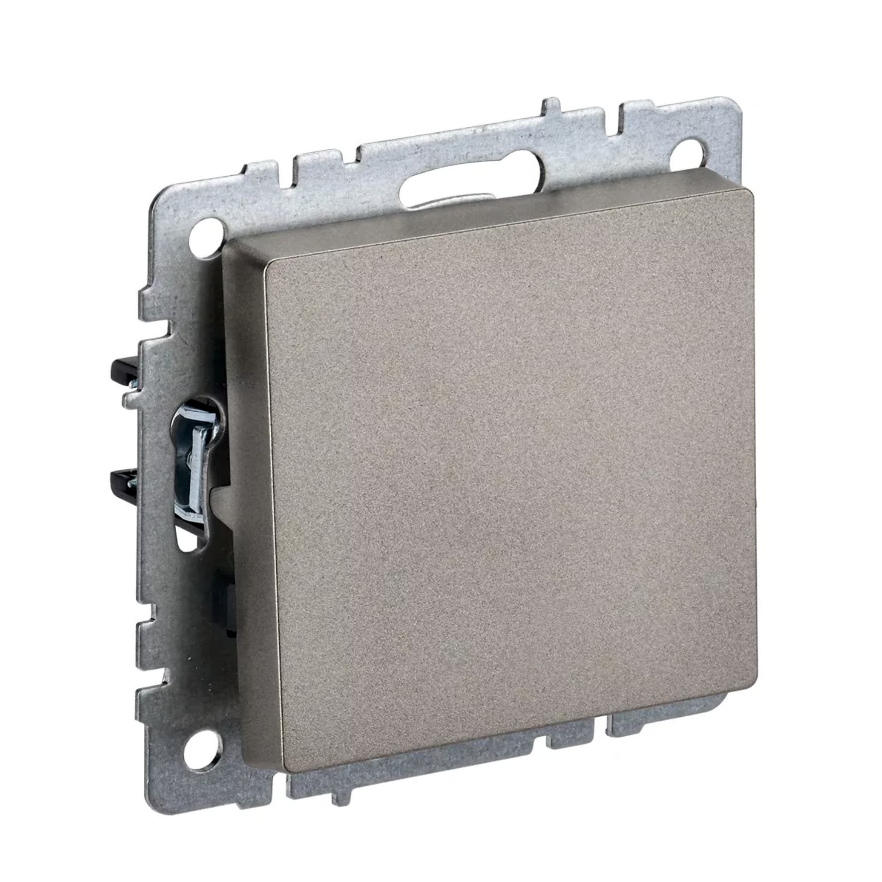 Выключатель проходной 1-кл. СП 4 BRITE BC10-1-6-БрШ 10А шампань IEK BR-V12-0-10-K37