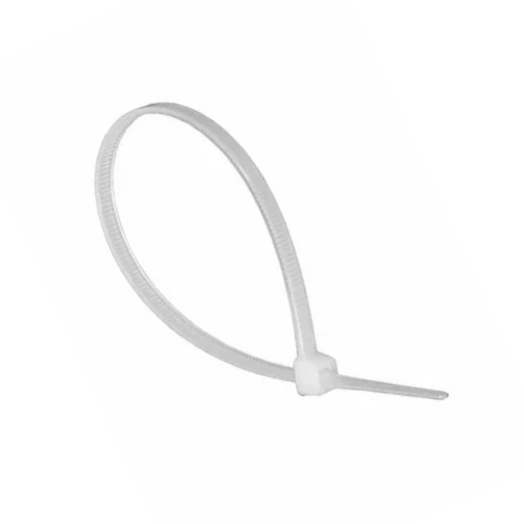 Хомут-стяжка нейлоновый Safeline 3.6 х200 -W -100 белый (100шт) (1/100шт) /24834