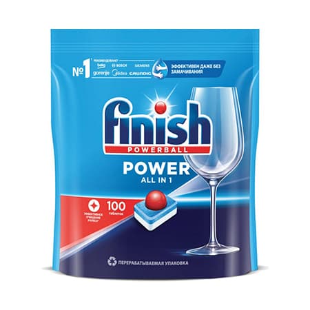 Таблетки для посудомоечных машин Finish HBA (100шт.)