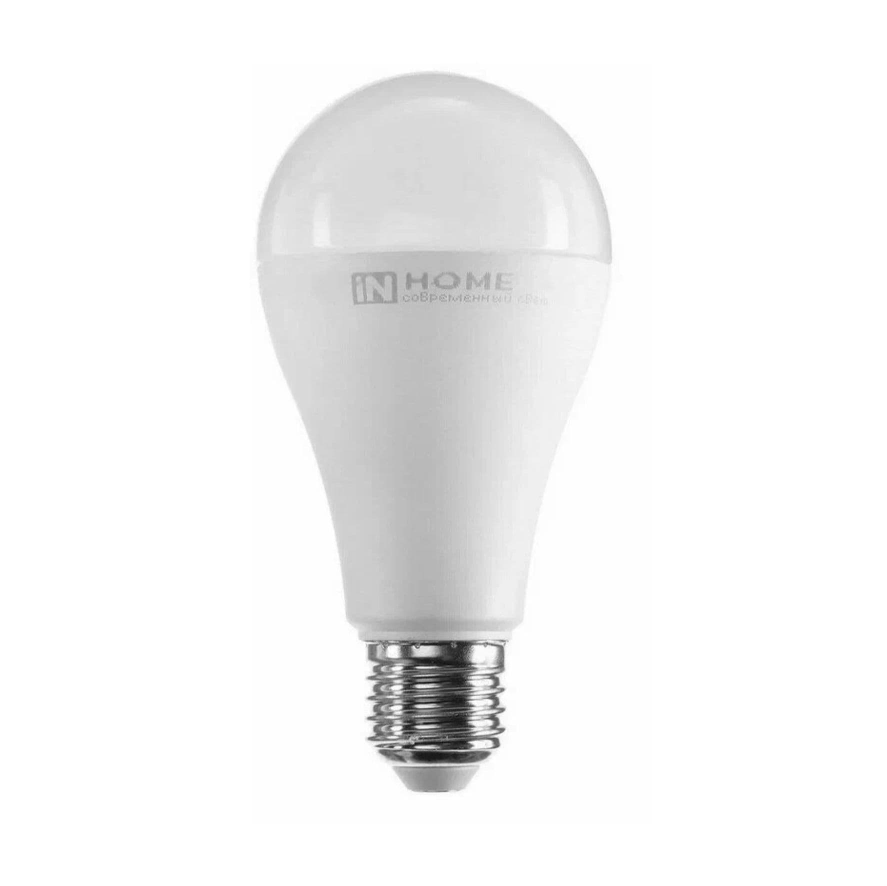 Лампа светодиодная LED-A65-VC 25Вт 230В E27 3000К 2000лм IN HOME 4690612024066 RS